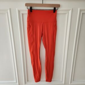 Lululemon Red/Orange Leggings Size 6
